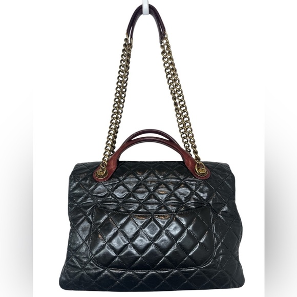 Chanel Paris-Edinburgh Large Castle Rock Shoulder Bag 2013 Karl Lagerfeld - Picture 6 of 16